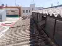 Vivienda en Madrid. <br>Rehabilitación de cubiertas. Desamiantado de cubiertas, cubierta de teja y cubierta vegetal